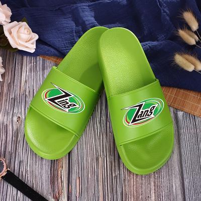 Zing Zang Lime Green Slide Sandals1